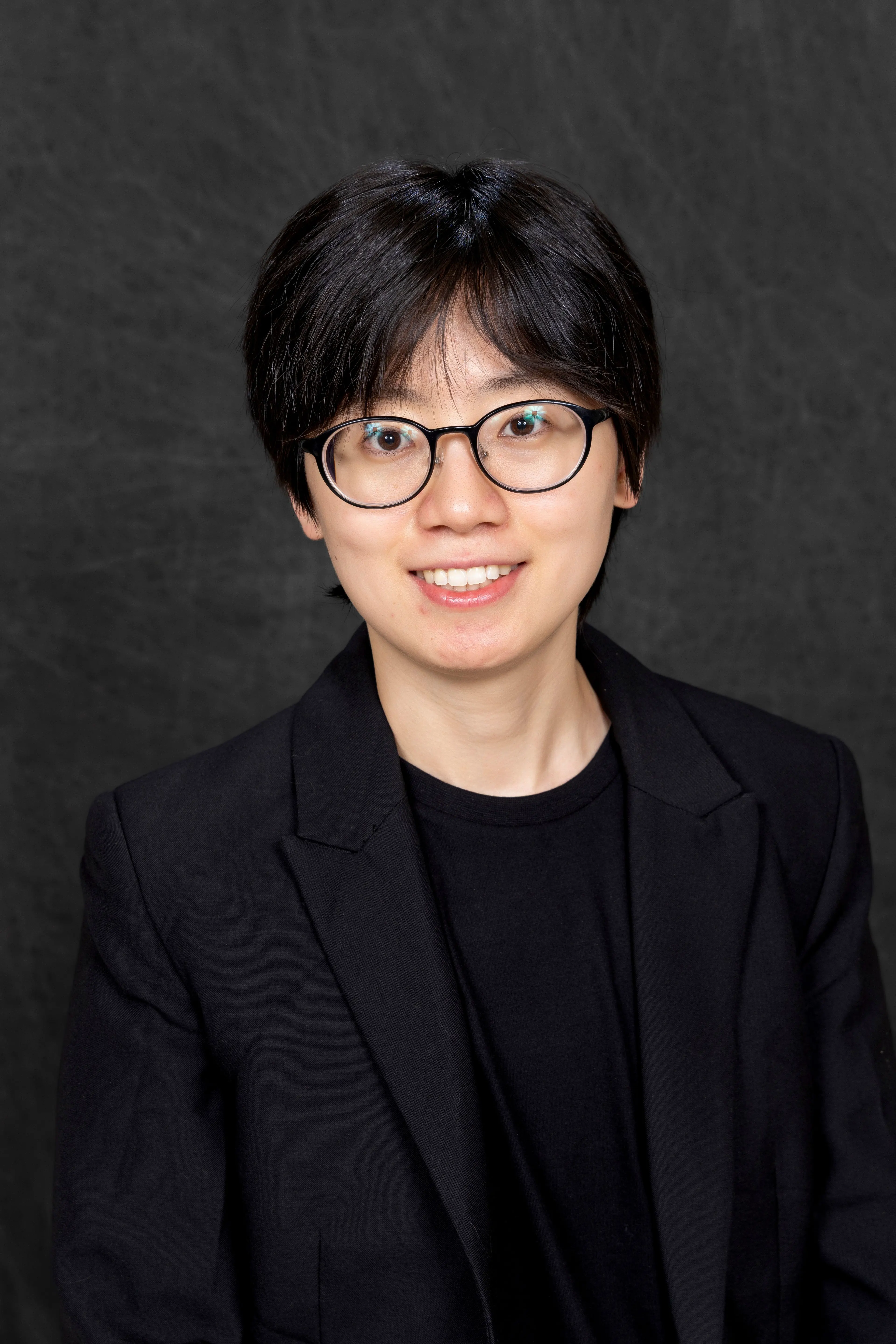 Woman smiling