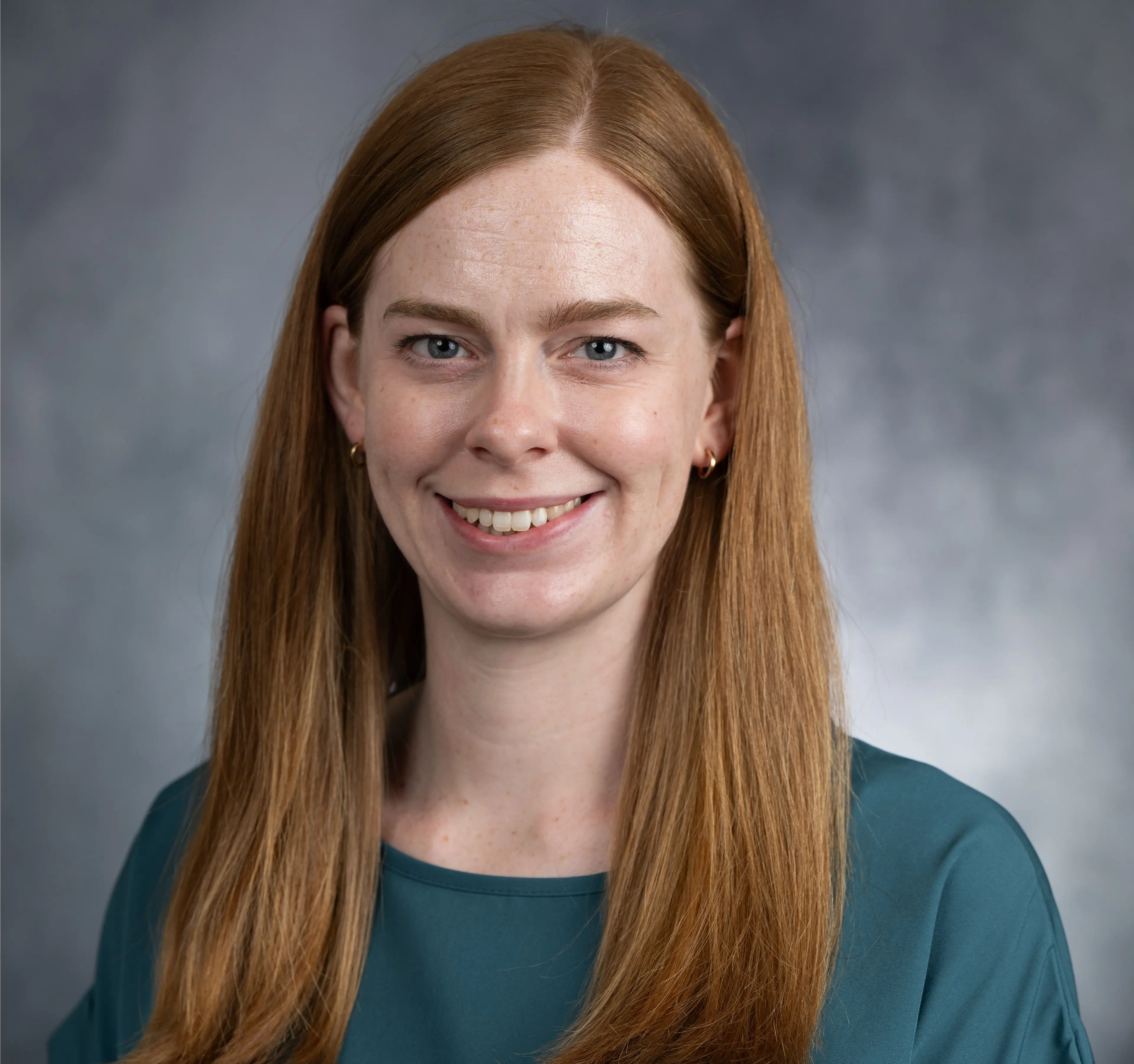 Woman smiling