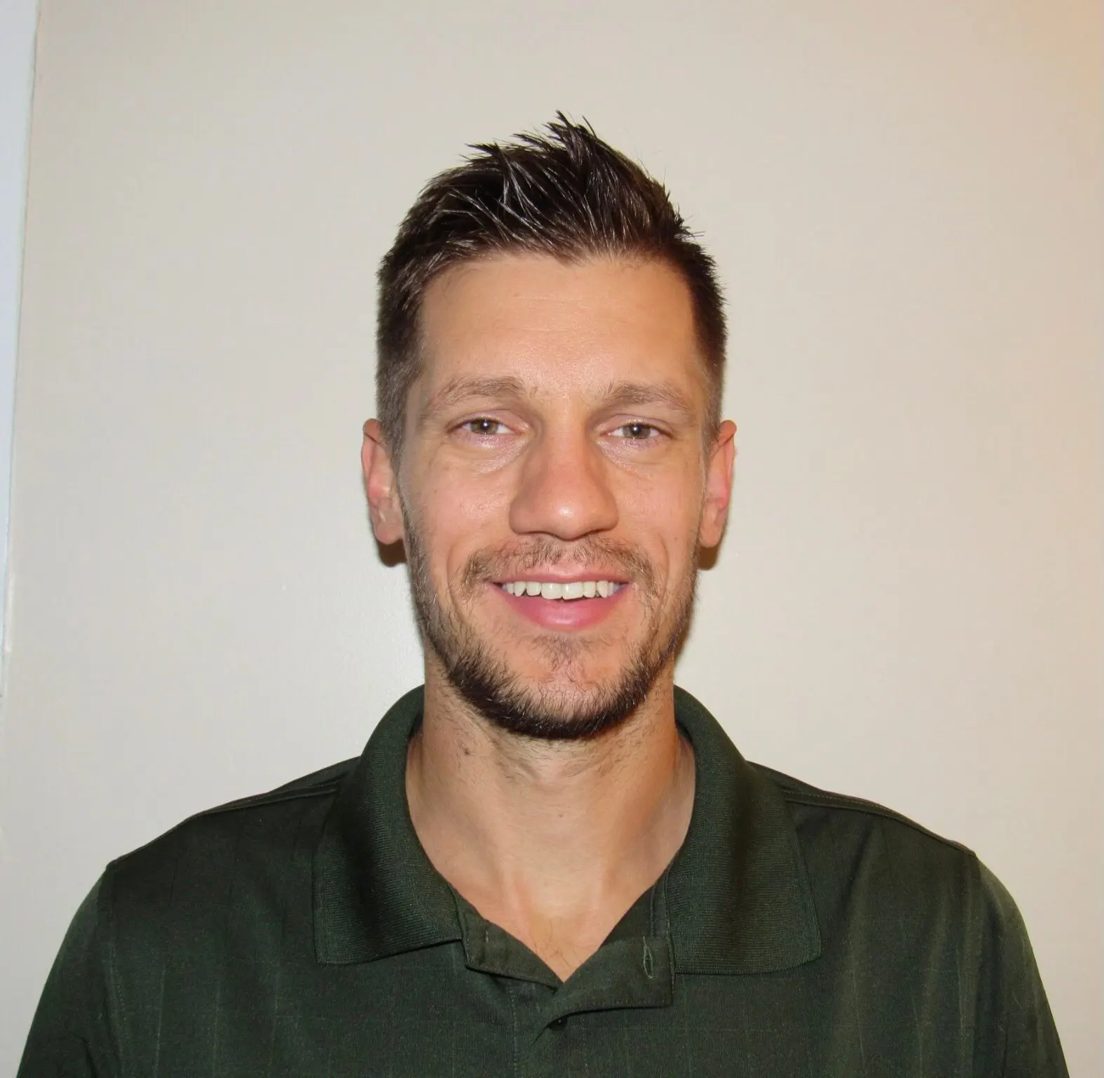 Man smiling