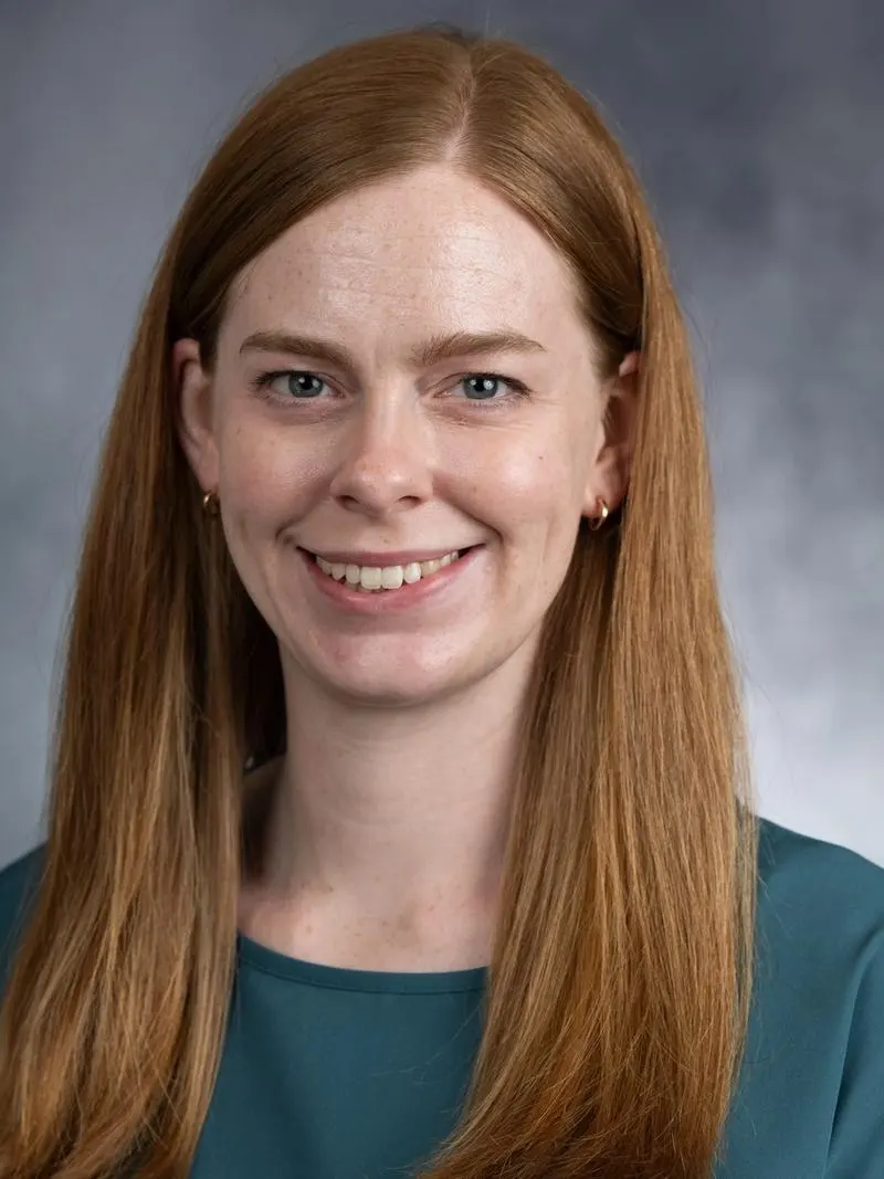 Woman smiling